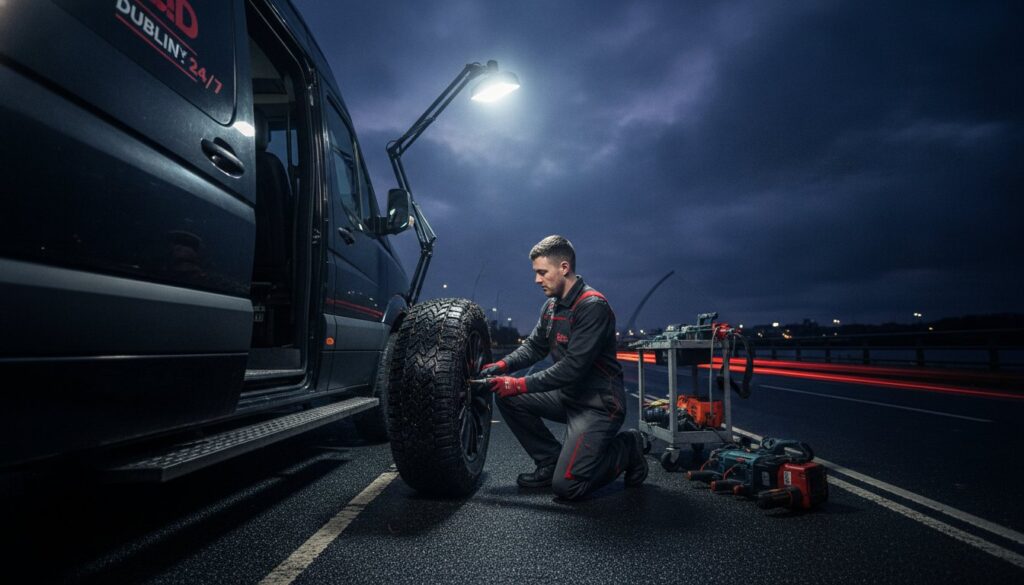 Expert Mobile Tyre Fitting for 4x4 in Dublin: 24/7 Specialist Service