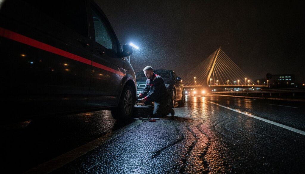 Emergency Blown Tyre Assistance Dublin: Rapid 24/7 Roadside Support