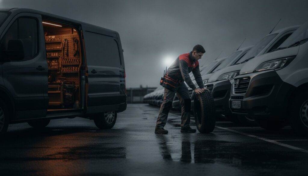 Mobile Tyre Service for Company Fleets in Dublin: Minimise Downtime