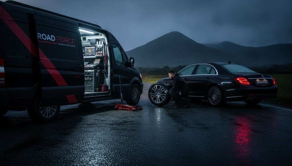 Mobile Tyre Fitting Wicklow: 24/7 Professional Roadside & Home Service