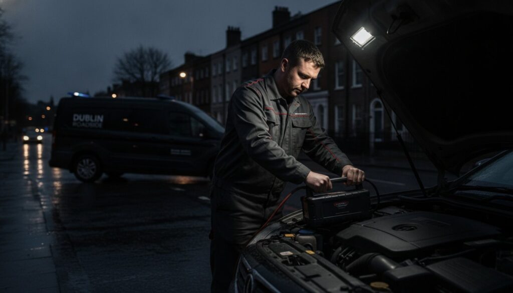 Roadside Assistance for Flat Battery in Dublin: 24/7 Jumpstart Service