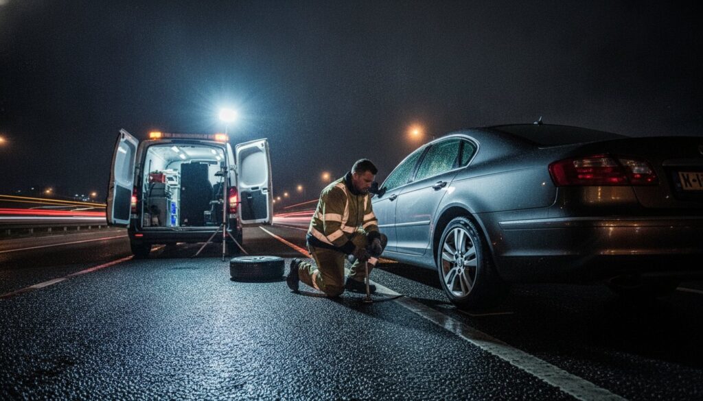 Emergency Tyre Call Out Dublin: 24/7 Roadside Assistance Guide