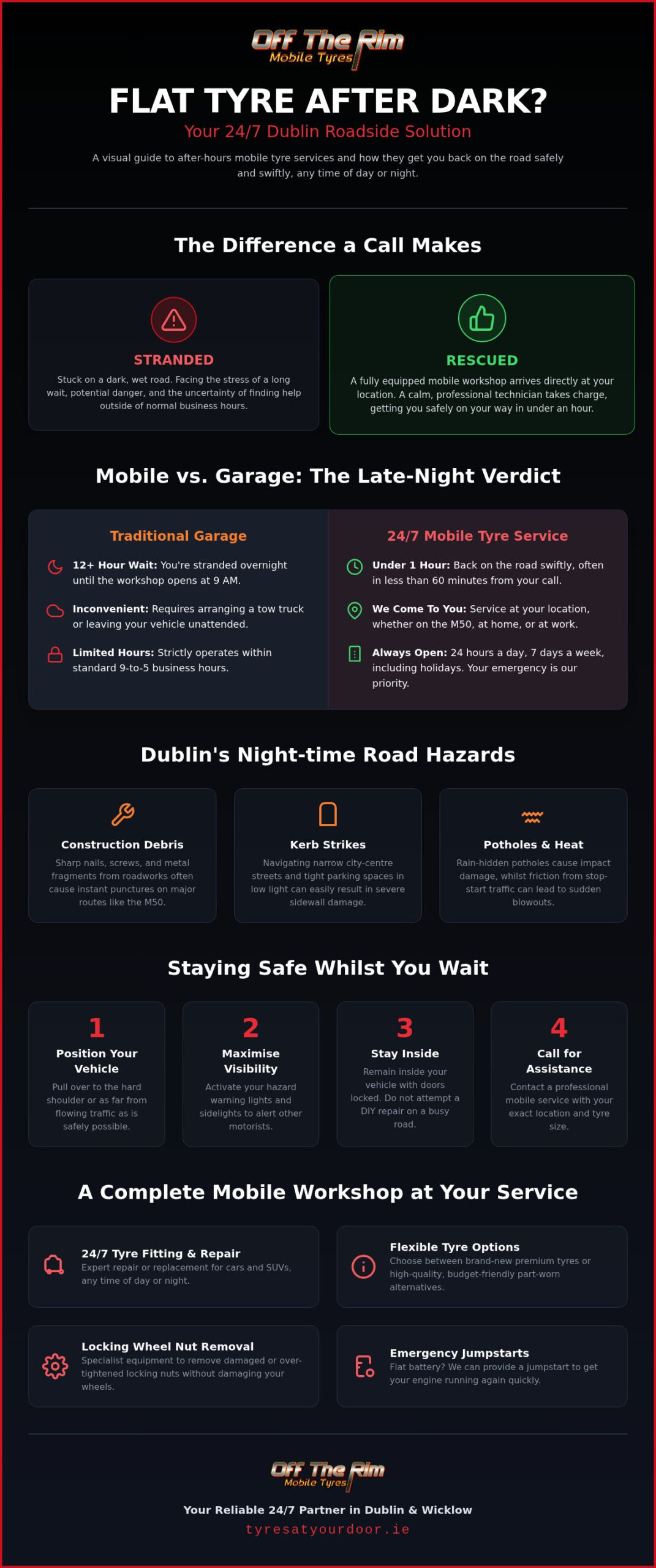 After Hours Tyre Service Dublin: 24/7 Emergency Mobile Support